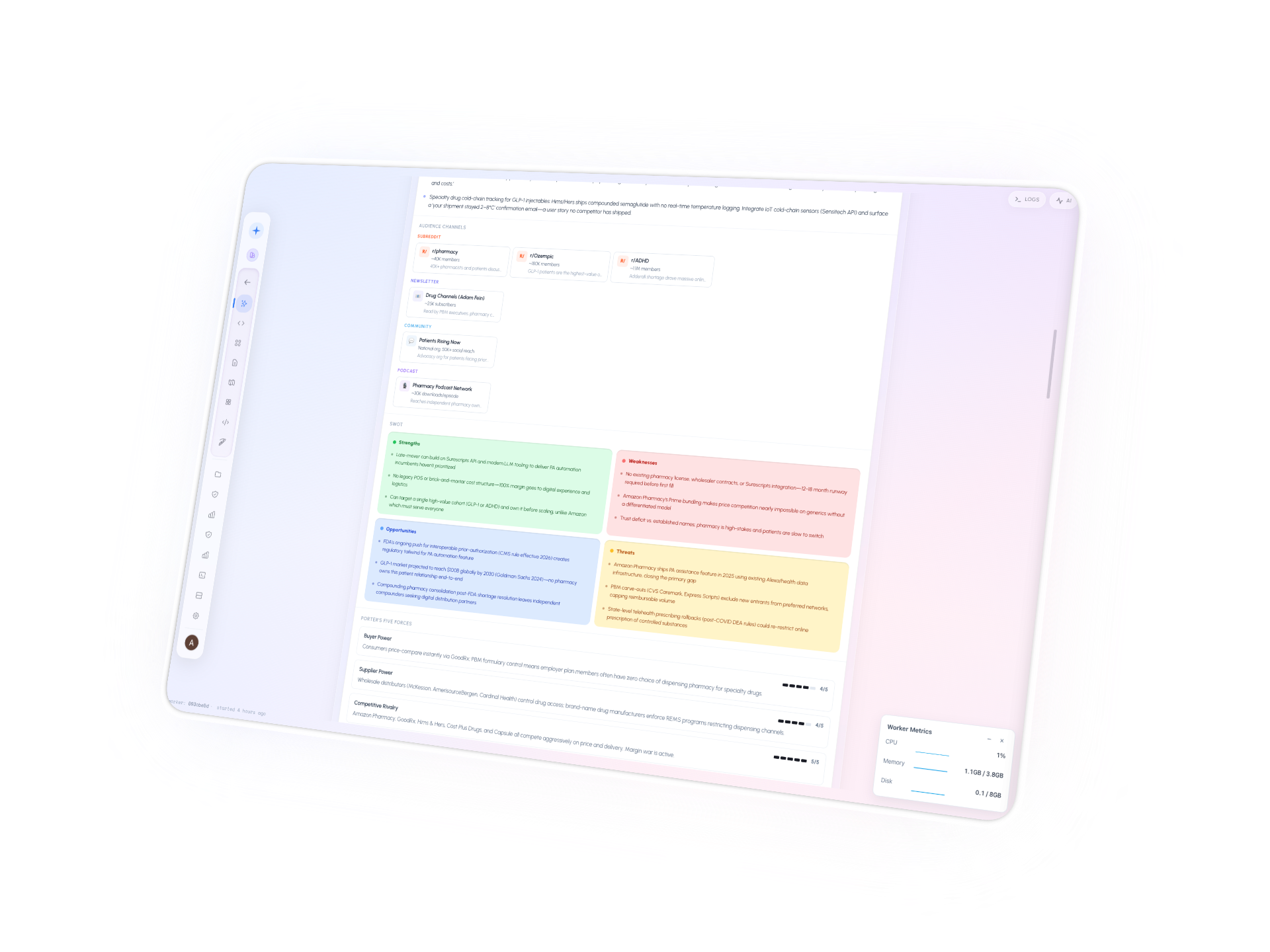 OneSpark interface screenshot 4