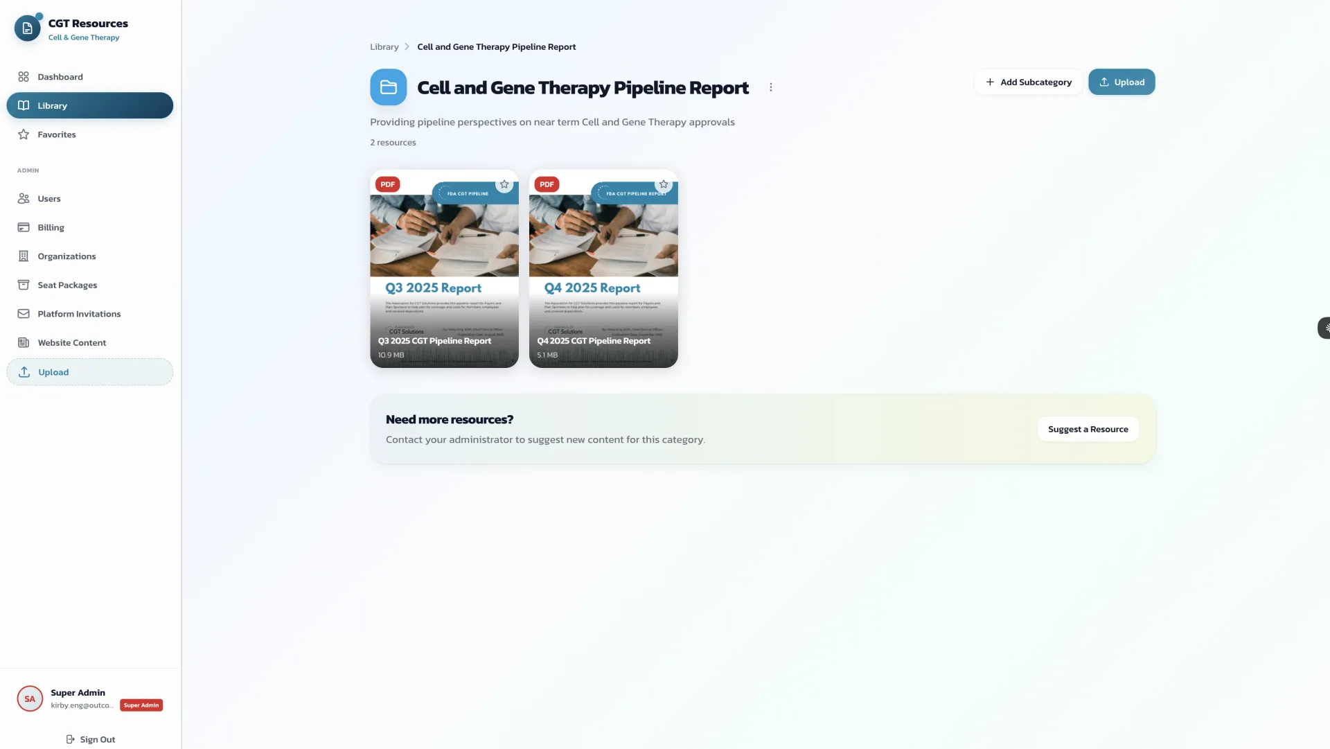OutcomeRx HIPAA-compliant healthcare analytics and reporting dashboard